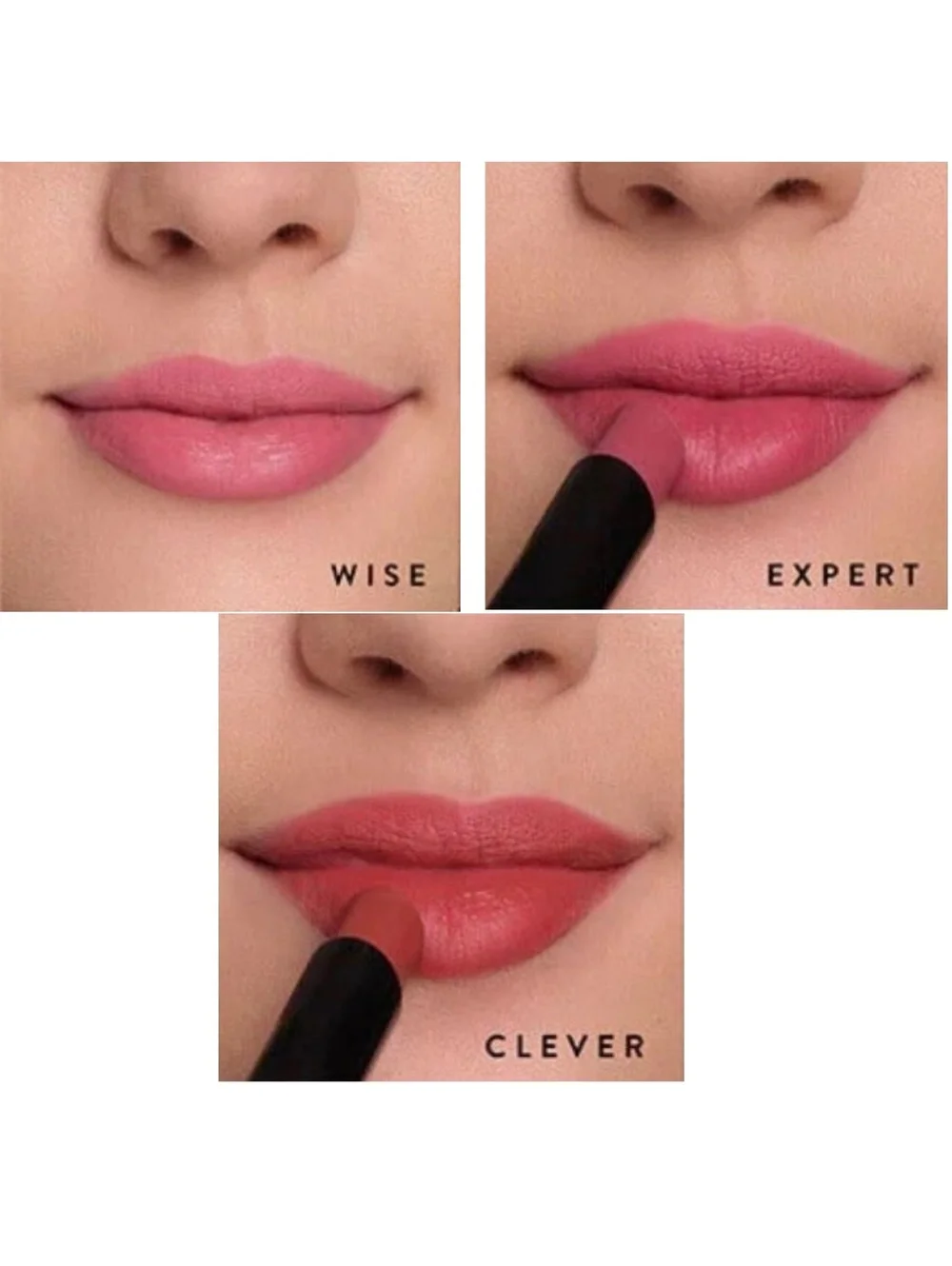3 Laura Geller Smart Pout Transfer-Proof Lipsticks
